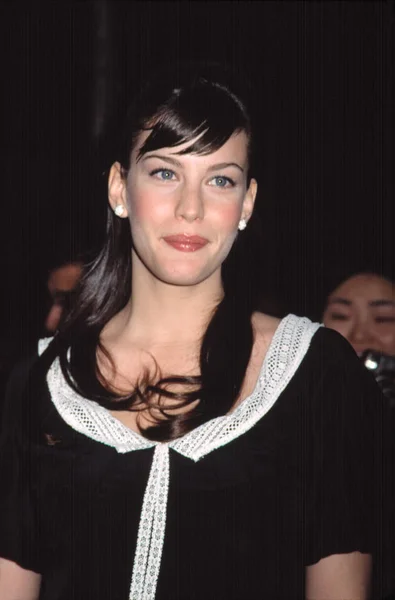 Liv Tyler Première Lord Rings 2001 Par Contino — Photo