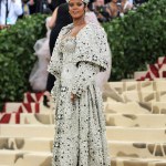 Rihanna Arrivals Heavenly Bodies Fashion Catholic Imagination