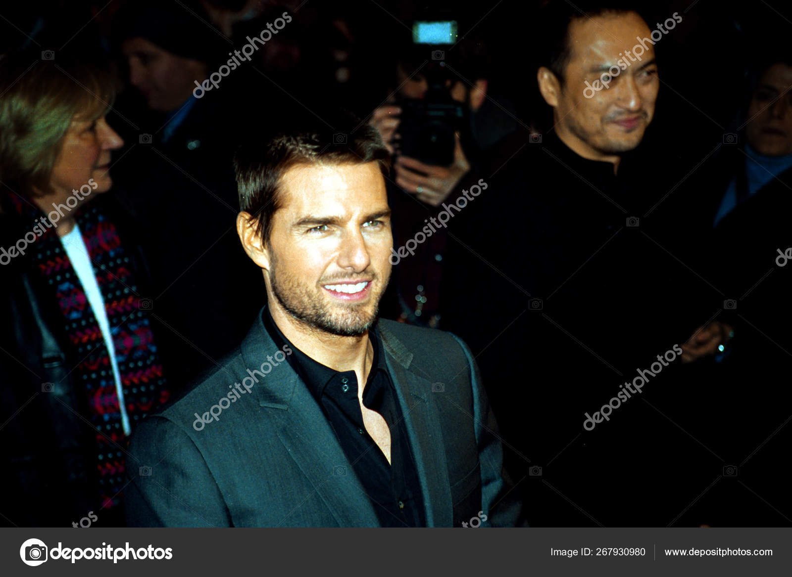 Tom Cruise Premiere Last Samurai 2003 Janet Mayer – Stock Editorial ...