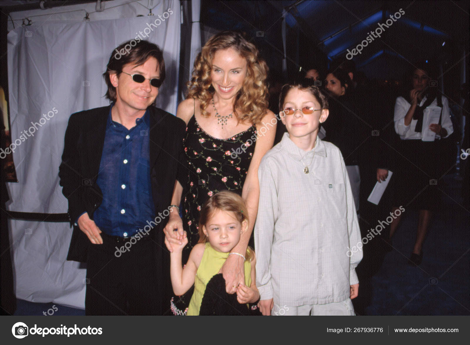 마이클 트레이 Pollan 그리고 그들의 아들과 아틀란티스 스크리닝 2001 — 스톡 에디토리얼 사진 © everett225  #267936776, image size:1600x1174