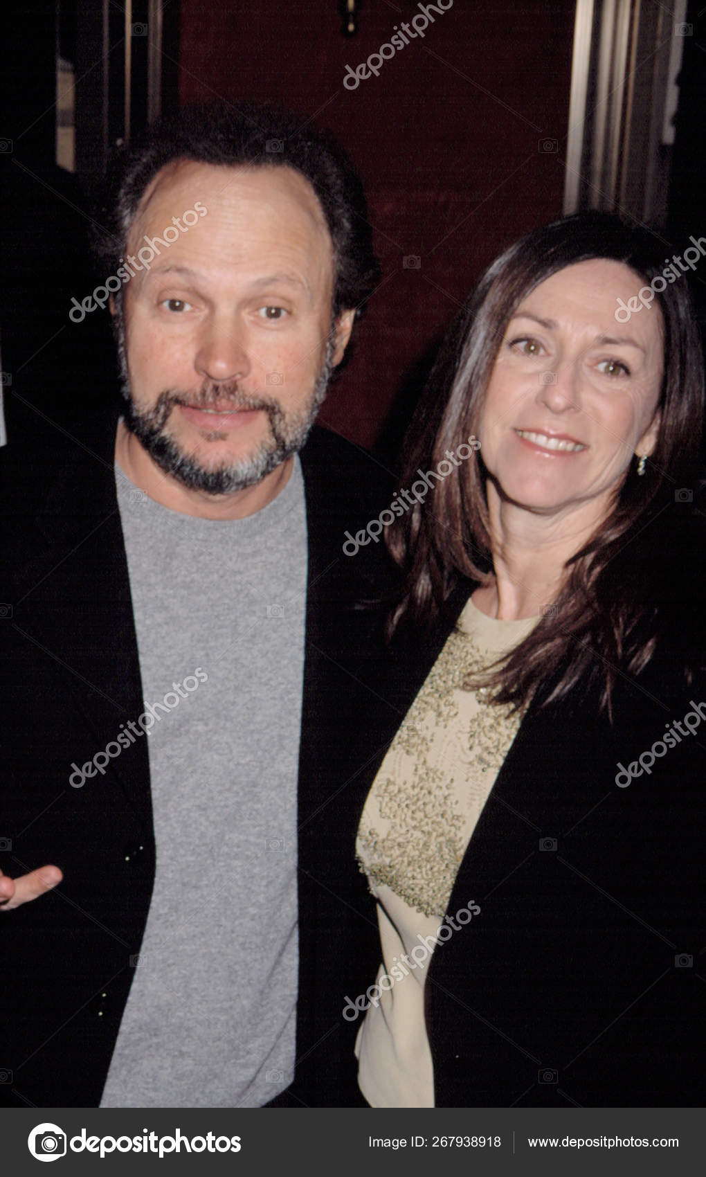 Billy crystal wife premiere rookie 2002 contino stock editorial photo