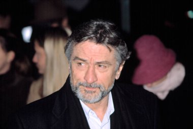 Robert DeNiro analiz prömiyeri, 12/2/2002, NYC, CJ Contino tarafından.