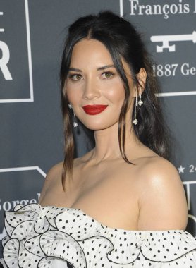 Olivia Munn 24 Yıllık Eleştirmenlerin Seçimi Ödülleri, Barker Hangar, Santa Monica, Ca Ocak 13, 2019 için gelenler 