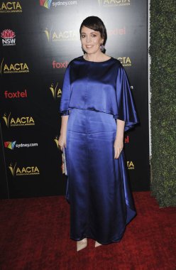 Olivia Colman 8 yıllık Avustralya sinema ve Televizyon Sanatları Akademisi (Aacta) Uluslararası Ödülleri, Mondrian Los Angeles Skybar, Los Angeles, CA 4 Ocak 2019. Fotoğraf: Elizabeth Goodenough/Everett Collection