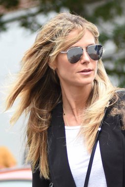 Heidi Klum dışarı ve hakkında Celebrity Candids için - Wed, , New York, Ny Haziran 27, 2018. Fotoğraf: Kristin Callahan / Everett Koleksiyonu