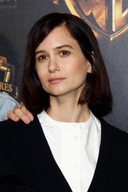 Katherine Waterston, Cinemacon 2018'de Warner Bros. Sunumu'na, The Colosseum at Caesars Palace, Las Vegas, Nv Nisan 24, 2018'e katılıyor. Fotoğraf: Ja / Everett Koleksiyonu