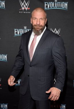 Paul Levesque aka Tripple H Wwe Evolution Açılış Tüm Kadınlar Özel Pay-Per-View Olay, Nycb Live Nassau Veterans Memorial Coliseum, New York, Ny Ekim 28, 2018 için gelenler 