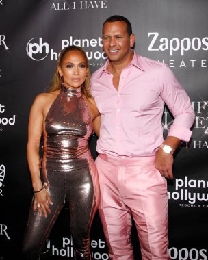 Jennifer Lopez, Alex Rodriguez için gelen geliş--dan: tüm ı 've final Party sonra, Bay Chow Caesars Palace, Las Vegas, NV Eylül 29, 2018. Fotoğraf: ja/Everett Collection