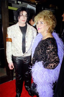 Michael Jackson ve Elizabeth Taylor Tribute Michael Jackson için: 30 Yıldönümü onun solo yıl, 9/7/2001, NYC, Kraig Geiger tarafından.