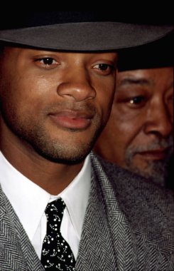 Will Smith (babasıyla birlikte) The Legend of Bagger Vance, Ny 10 / 29 / 00, by Cj Contino
