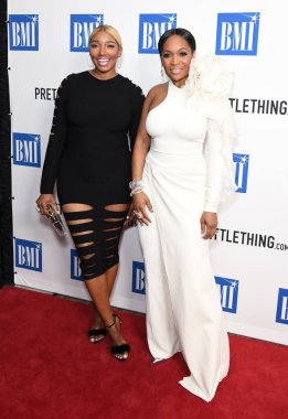 Nene Leakes, Marlo Hampton 2018 Bmi R&B Hip-Hop Ödülleri için gelenler, Woodruff Arts Center, Atlanta, Ga 30 Ağustos 2018 