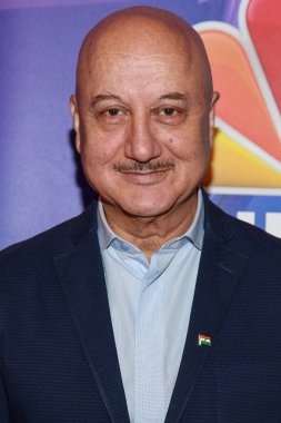 Anupam Kher at arrivals for NBC New York Press Junket, Four Seasons Hotel, New York, NY September 6, 2018. Photo By: Jason Mendez/Everett Collection clipart