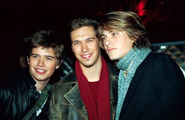 Hanson Taboo Broadway açılışında, Ny 11/13/2003 