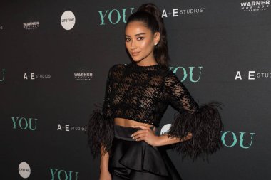 Shay Mitchell at arrivals for YOU Premiere on Lifetime, Zengo, New York, NY September 6, 2018. Photo By: Jason Smith/Everett Collection clipart