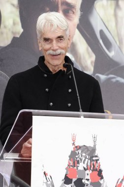 Sam Elliott El Izi & Ayak İzi Töreni için indüksiyon töreninde, Tcl Çin Tiyatrosu, Los Angeles, Ca Ocak 7, 2019 