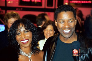 Denzel Washington ve eşi Paulette zaman out prömiyeri, 9/29/2003, Janet Mayer tarafından