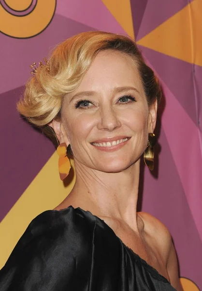 Anne Heche Chegadas Para Globo Ouro Hbo Party Circa Los — Fotografia de Stock