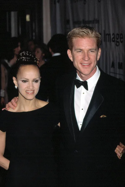 Matthew Modine Cari Modine Ammi Tribute Mel Gibson 2002 Por — Foto de Stock