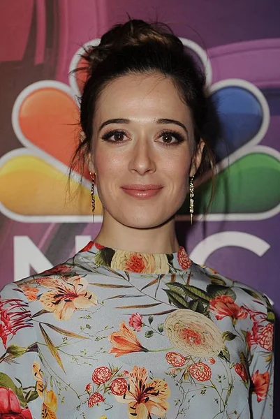 Marina Squerciati Las Llegadas Para 2018 Nbc Midseason Press Junket —  Fotos de Stock