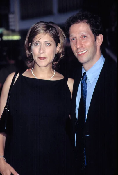 Tim Blake Nelson Lisa Benavides Premiere Minority Report 2002 Contino — стоковое фото