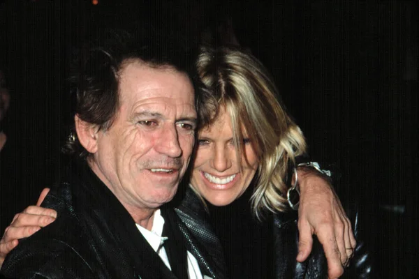 Keith Richards Esposa Patti Hansen Estreno Gosford Park 2001 Por — Foto de Stock