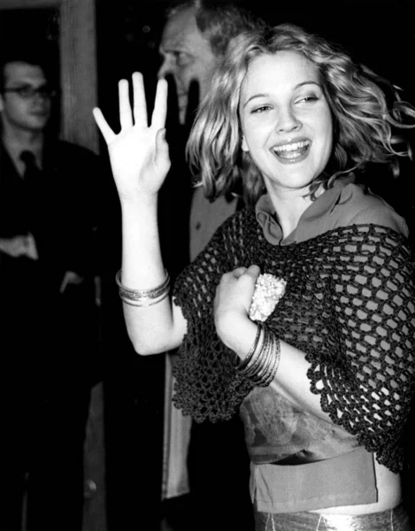 Drew Barrymore Inauguración Iceman Cometh Broadway — Foto de Stock