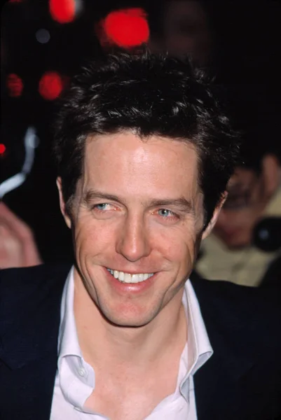 Hugh Grant Nyc Premiera Pamiętnika Bridget Jones 2001 — Zdjęcie stockowe