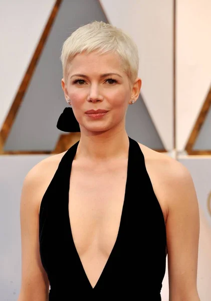 Michelle Williams Ved Ankomsten Til 89Th Academy Awards Oscars 2017 - Stock-foto
