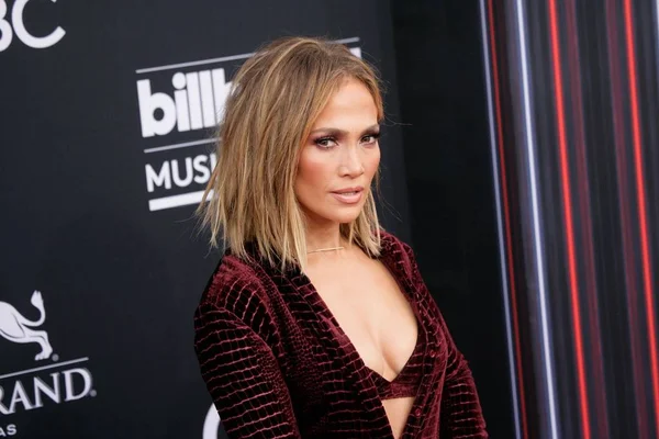 Jennifer Lopez Chegadas Para 2018 Billboard Music Awards Mgm Grand — Fotografia de Stock