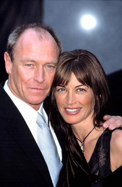 Corbin Bernsen Amanda Pagan Nbc 75Th Anniversary 2002 Por Contino — Foto de Stock