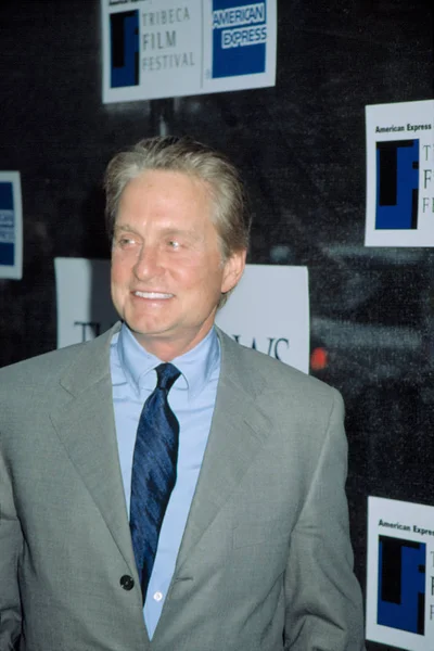 Michael Douglas Tribeca Film Festival Estreia Laws 2003 Por Contino — Fotografia de Stock