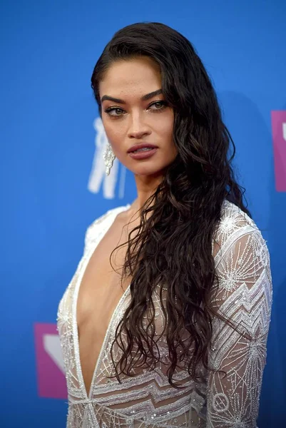 Shanina Shaik Las Llegadas Para 2018 Mtv Vmas Llegadas Parte — Foto de Stock