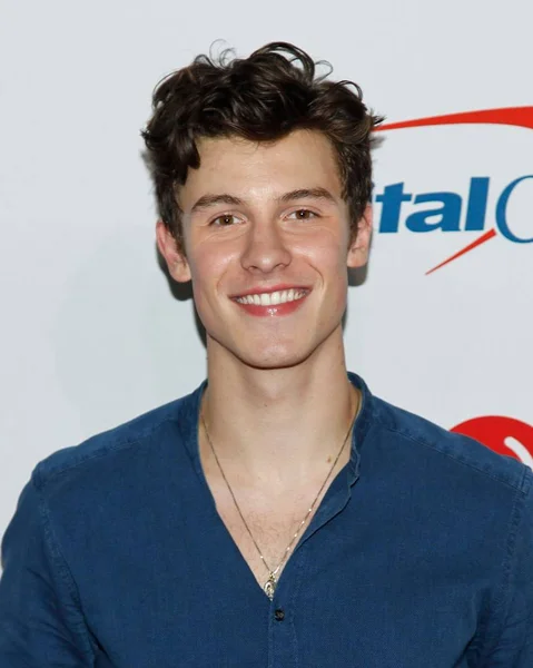 Shawn Mendes Chegadas Para 2018 Iheartradio Music Festival Sat Mobile — Fotografia de Stock