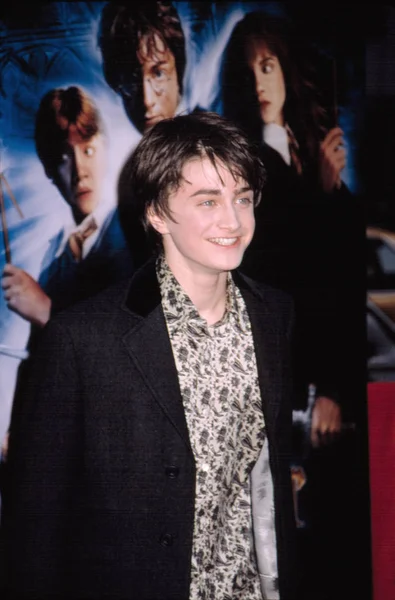 Daniel Radcliffe Bei Harry Potter Chamber Secrets 2002 — Stockfoto