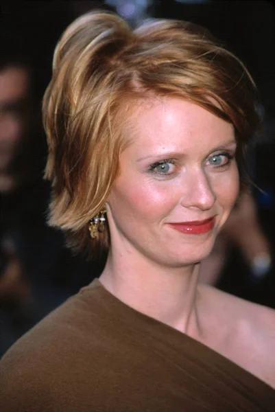 Cynthia Nixon Estreno Sex City Nueva York — Foto de Stock