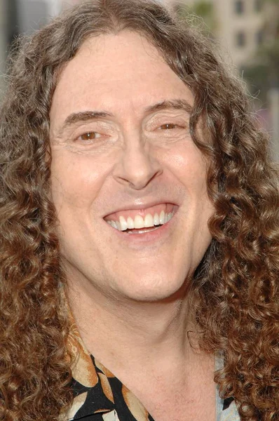 Sonderbar Yankovic Bei Der Einweihungszeremonie Für Den Stern Auf Dem — Stockfoto