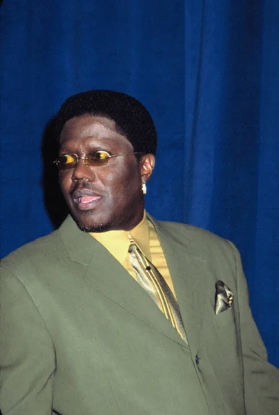 Bernie Mac Fox Upfront 2002 — Fotografie, imagine de stoc