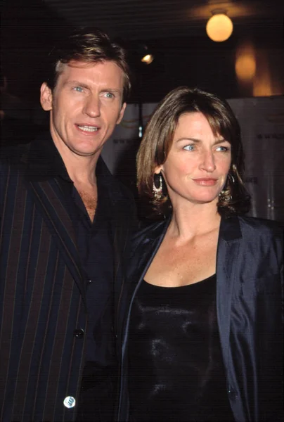 Denis Leary His Wife Michael Fox Foundation Benefit 2001 Contino — Stock Photo, Image