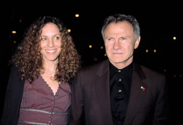 Harvey Keitel Und Ehefrau Bei Der Premiere Der Grauen Zone — Stockfoto