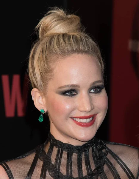 Jennifer Lawrence Arrivals Red Sparrow Premiere Screening Alice Tully Hall — Stock Photo, Image