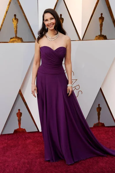 Ashley Judd Wearing Badgley Mischka Arrivals 90Th Academy Awards Arrivals — Stock Photo, Image