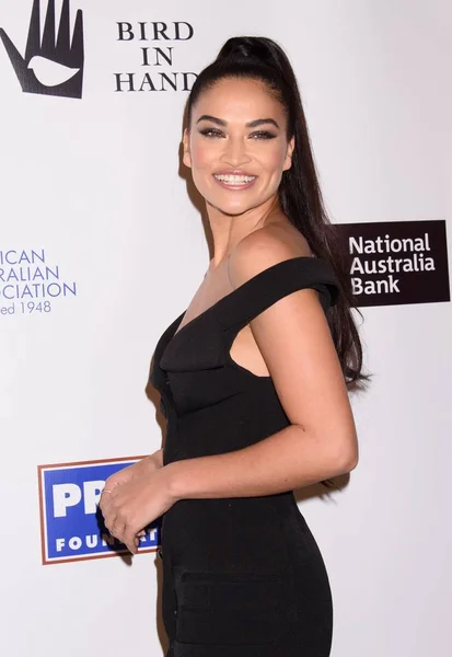 Shanina Shaik Aux Arrivées Pour Les American Australian Arts Awards — Photo