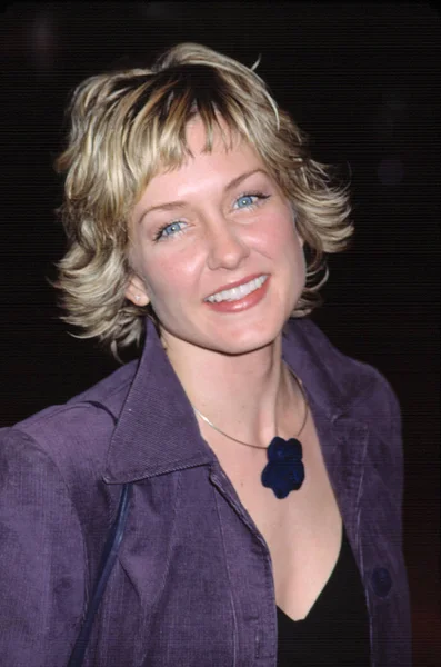 Amy Carlson Bei Der Premiere Von Jemandem Wie Dir 2001 — Stockfoto