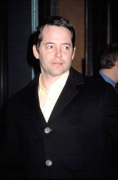 Matthew Broderick Tartuffe Açılışında 2003 — Stok fotoğraf