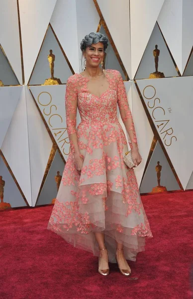 Mimi Valdes Las Llegadas Los 89Th Academy Awards Oscars 2017 — Foto de Stock