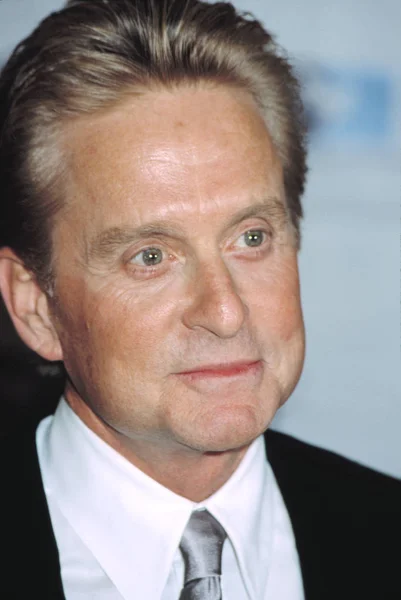 Michael Douglas Christopher Reeve Paralysis Foundation Gala 2002 Contino — Stock Photo, Image