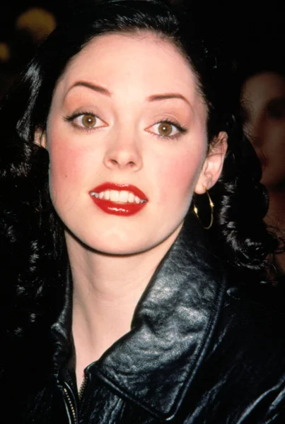 Rose Mcgowan Planet Hollywood Nueva York 1998 — Foto de Stock