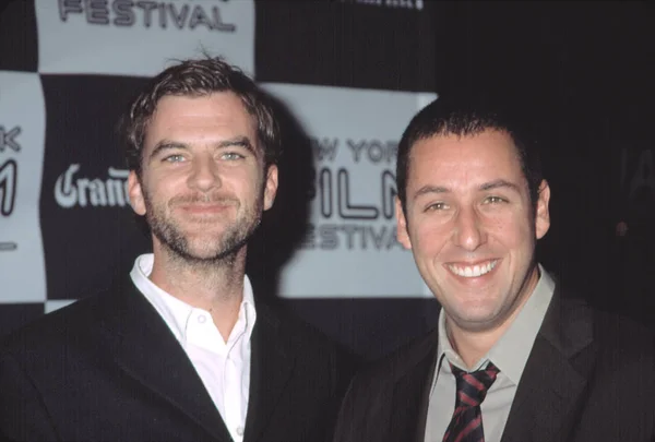 Paul Thomas Anderson Réalisateur Adam Sandler Première Punch Drunk Love — Photo