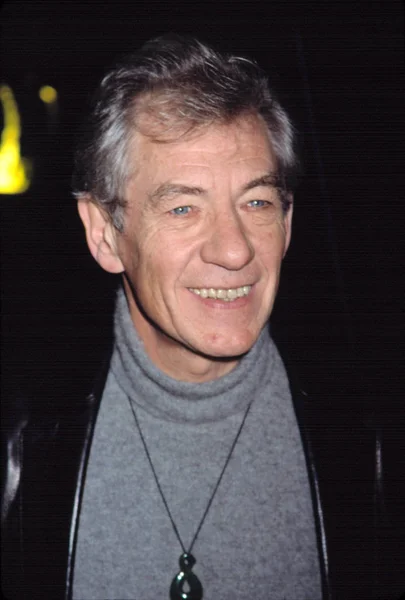 Ian Mckellen Estreno Iris 2001 Nyc —  Fotos de Stock