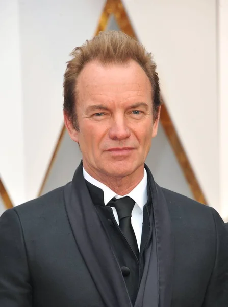 Sting Arrivals 89Th Academy Awards Oscars 2017 Arrivals Dolby Theatre — Foto de Stock